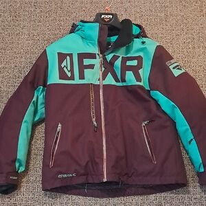 FXR Women's Teal and Plum Winter Jacket